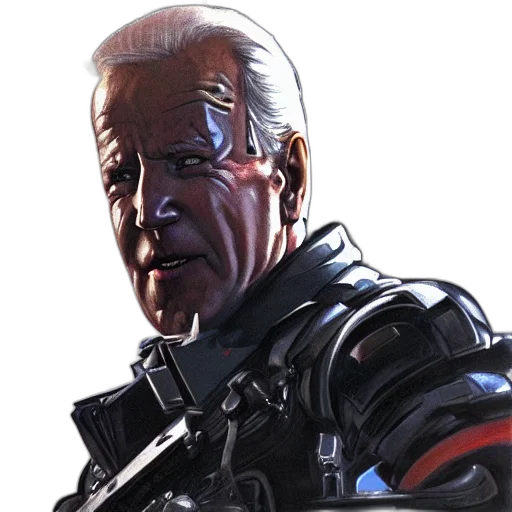face, robot, weapon, staff transparent PNG cut-out