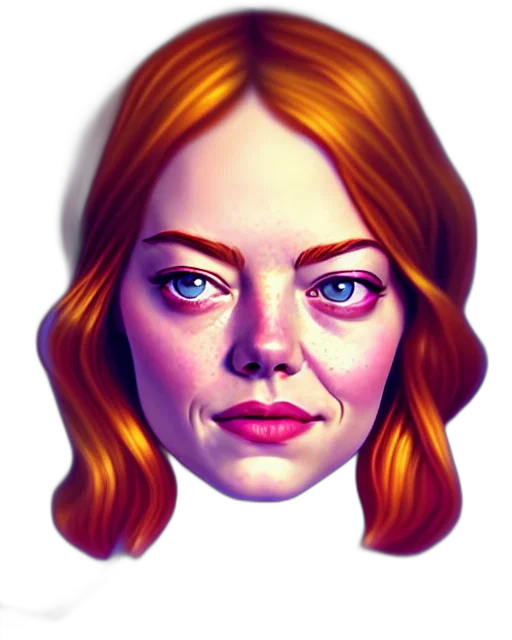 face, mask, concept art, photorealistic transparent PNG cut-out