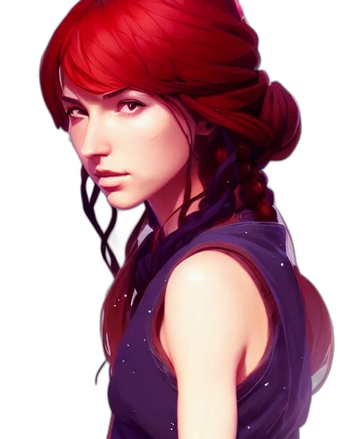 face, dragon, fantasy art, concept art, photorealistic, comic book art, red, colorful transparent PNG cut-out
