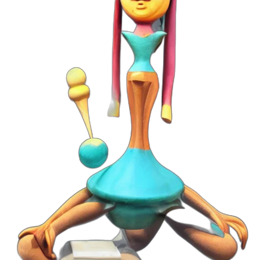 staff, robot, jewelry, crown, 3d render, concept art, cartoon, photorealistic transparent PNG cut-out