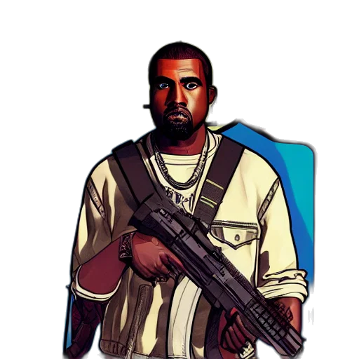 weapon, staff, jacket, animal transparent PNG cut-out