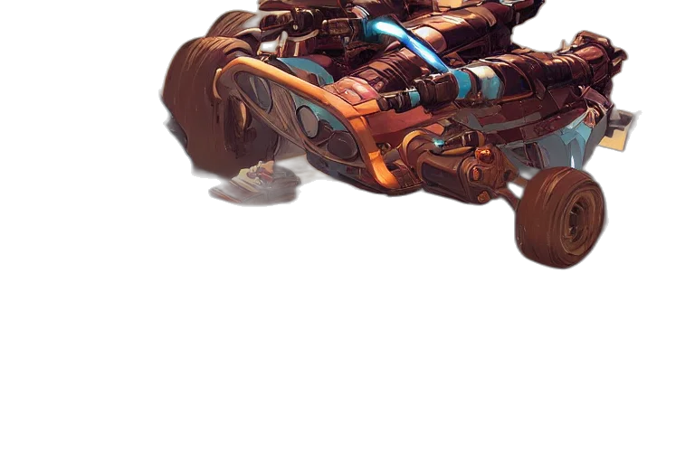 car, weapon, robot, sword transparent PNG cut-out