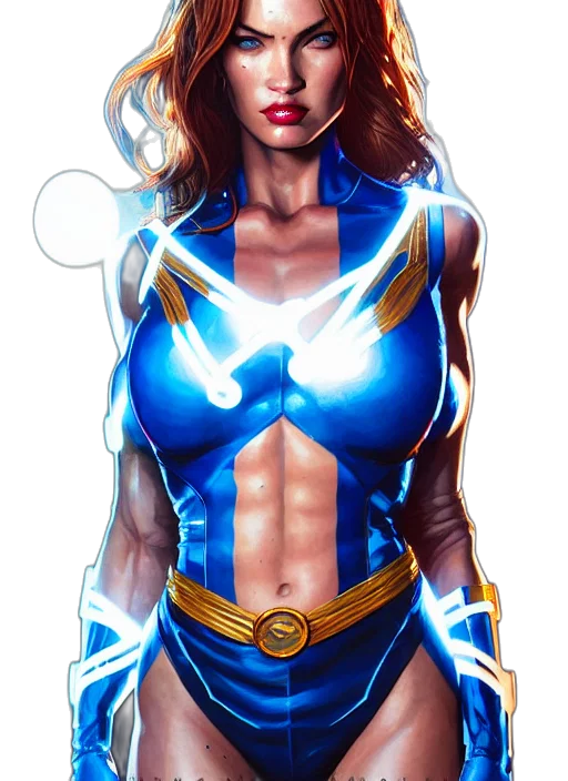 comic book art, concept art, fantasy art, pixel art, neon lights, portrait, apex, legends transparent PNG cut-out