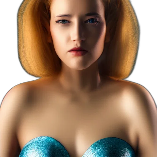 robot, face, hair, dress, photorealistic, 3d render, concept art, comic book art transparent PNG cut-out