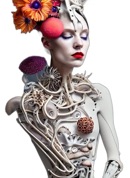 jewelry, robot, crown, concept art transparent PNG cut-out