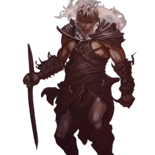 sword, staff, creature, weapon transparent PNG cut-out