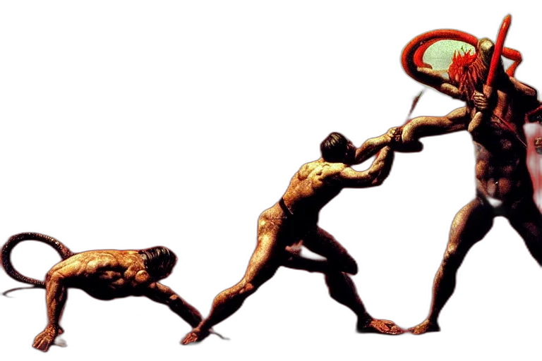 concept art, only, red, ney, matogrosso, wrestling, giant, cobra transparent PNG cut-out