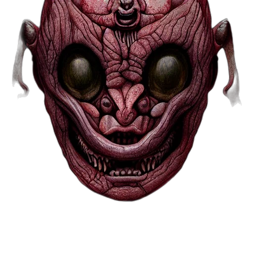 mask, face, creature, animal transparent PNG cut-out