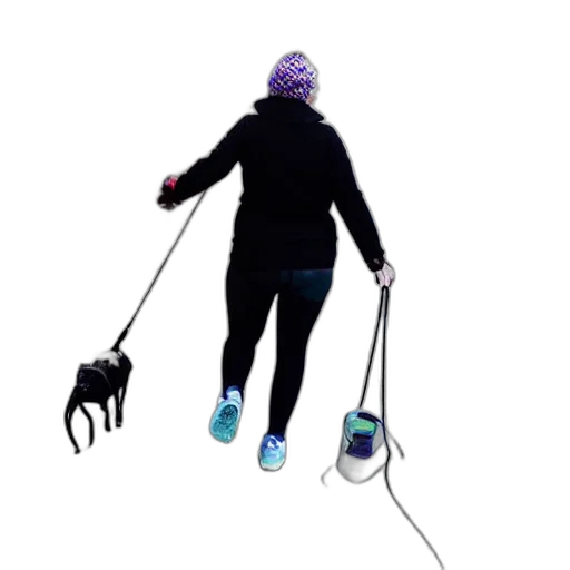 staff, animal, creature, umbrella, cyberpunk, concept art, photorealistic, 3d render transparent PNG cut-out