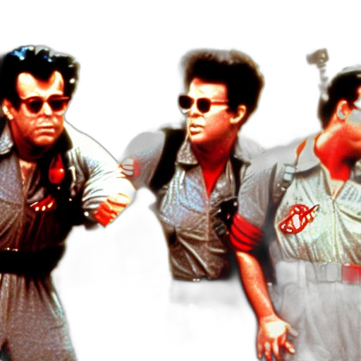 jacket, 3d render, outer space, film, still, ghostbusters transparent PNG cut-out