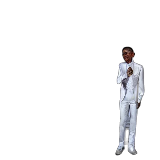 staff, jacket, robot, creature transparent PNG cut-out