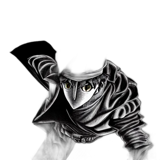 mask, dragon, sword, robot transparent PNG cut-out