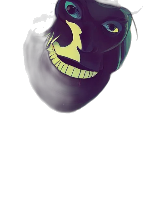 mask, face, creature, crown transparent PNG cut-out