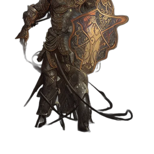 staff, sword, weapon, dragon, concept art, fantasy art, 3d render, photorealistic transparent PNG cut-out