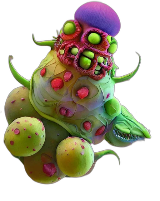 creature, food, animal, concept art transparent PNG cut-out