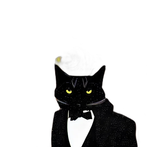 hat, staff, animal, jacket transparent PNG cut-out