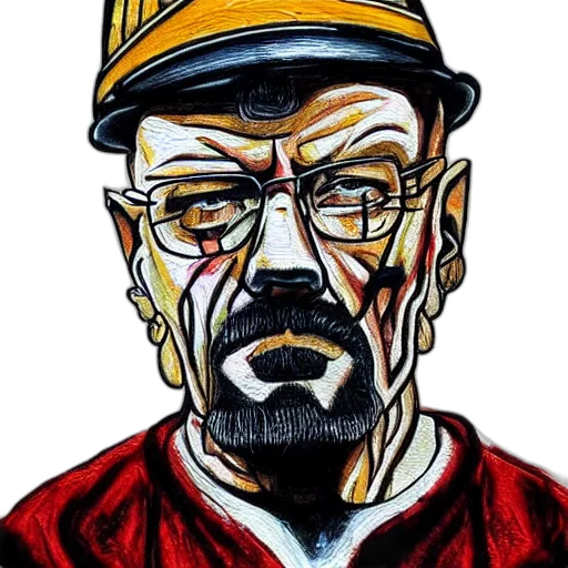 face, comic book art, cartoon, watercolor transparent PNG cut-out