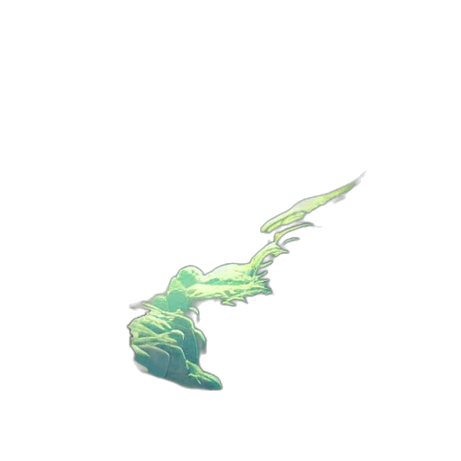 dragon, weapon, staff, creature, pixel art, 3d render, concept art, fantasy art transparent PNG cut-out