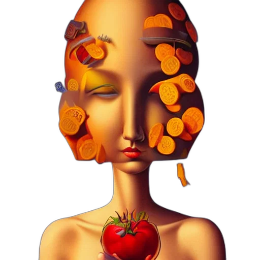 crown, food, face, mask transparent PNG cut-out