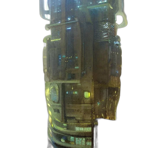 weapon, robot, bottle, staff transparent PNG cut-out