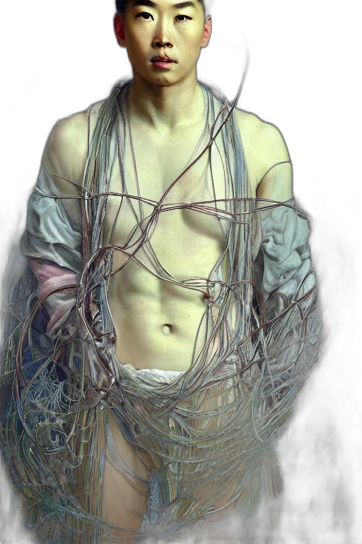 hair, dress, creature, jewelry transparent PNG cut-out