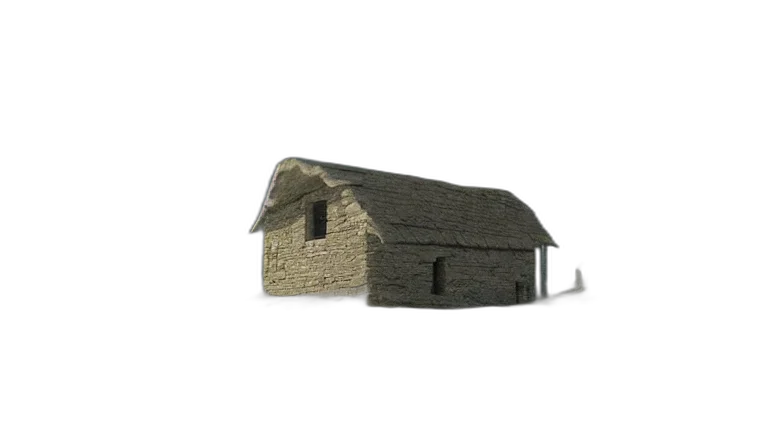 building, furniture, weapon, 3d render transparent PNG cut-out