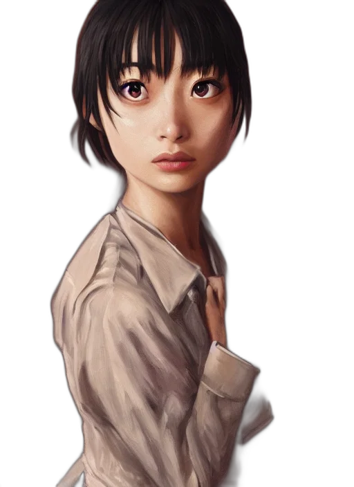 face, staff, dress, robot, photorealistic, anime, fantasy art, concept art transparent PNG cut-out