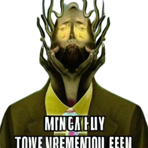mask, vaporwave, cyberpunk, existential transparent PNG cut-out