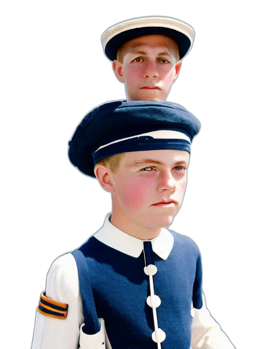 staff, face, hat, crown transparent PNG cut-out