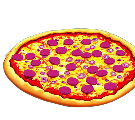 food, weapon, umbrella, 3d render transparent PNG cut-out