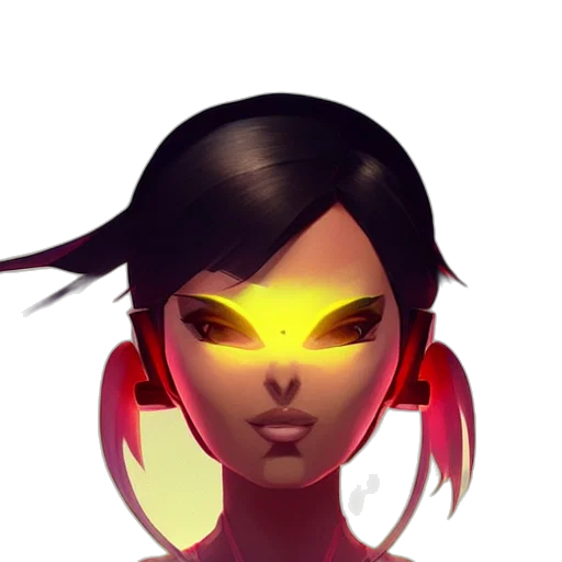 face, mask, staff, concept art transparent PNG cut-out