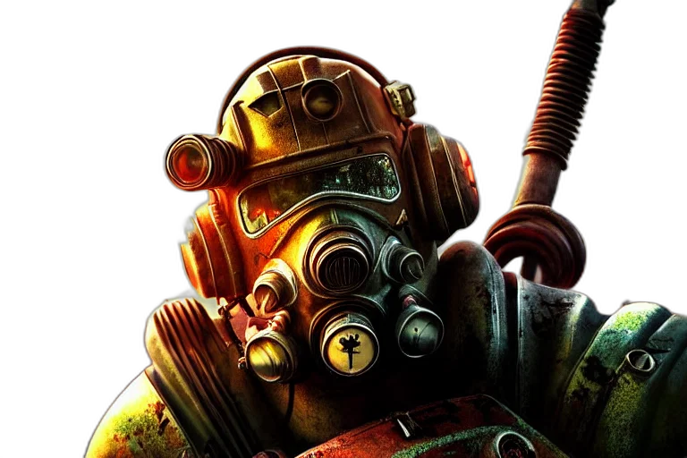 robot, concept art, cyberpunk, 3d render transparent PNG cut-out