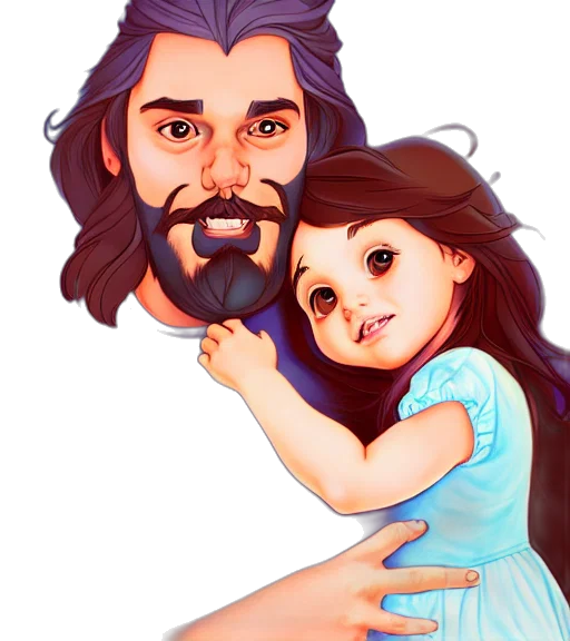 cartoon, pencil sketch, photorealistic, oil painting transparent PNG cut-out