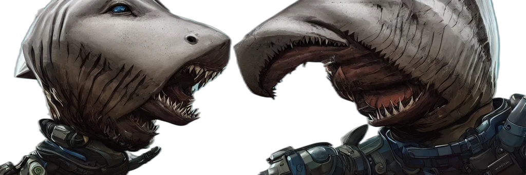 creature, mask, animal, concept art transparent PNG cut-out