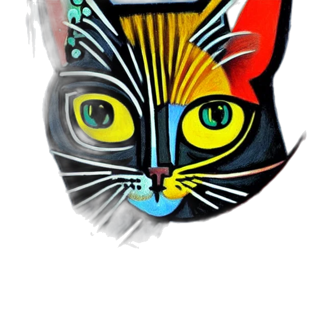 mask, animal, face, hat, cartoon, photorealistic, comic book art, concept art transparent PNG cut-out