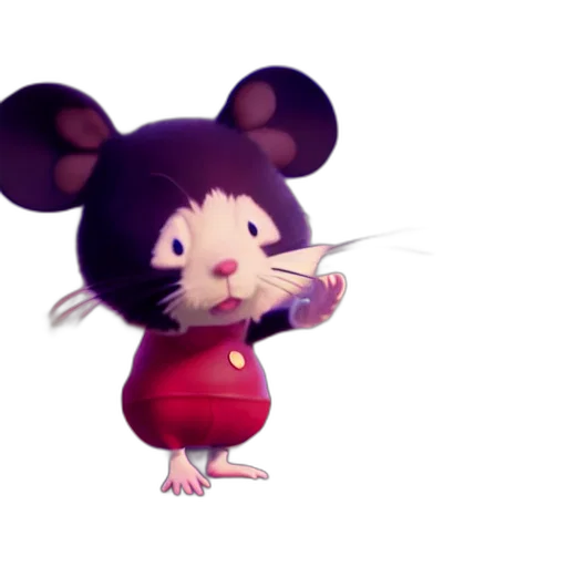 animal, 3d render, concept art, cartoon transparent PNG cut-out