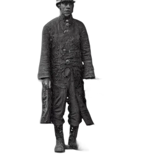 jacket, staff, hat, animal transparent PNG cut-out