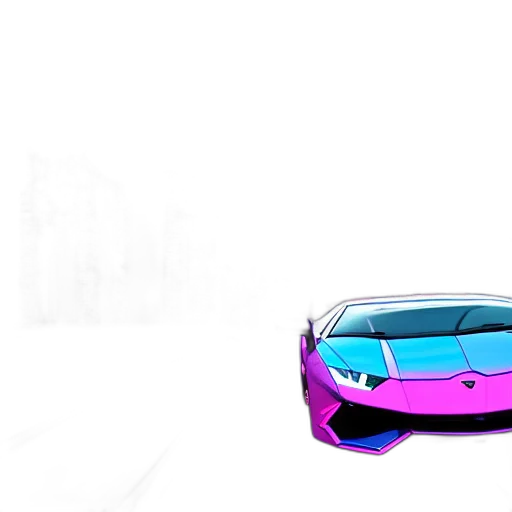 car, weapon, robot, 3d render transparent PNG cut-out