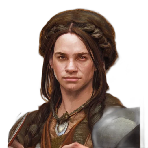 face, staff, jewelry, hat transparent PNG cut-out