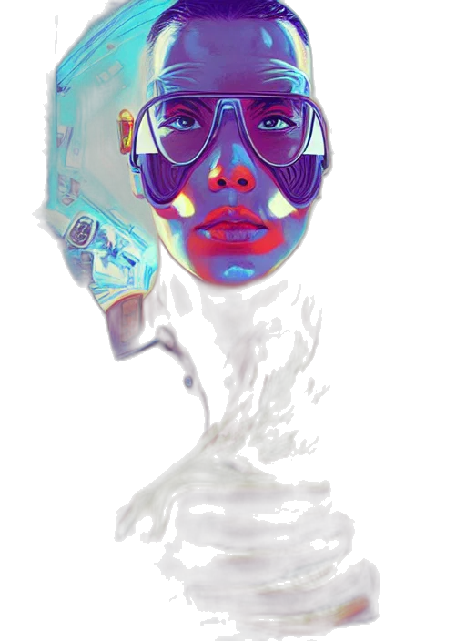 mask, face, robot, bottle transparent PNG cut-out