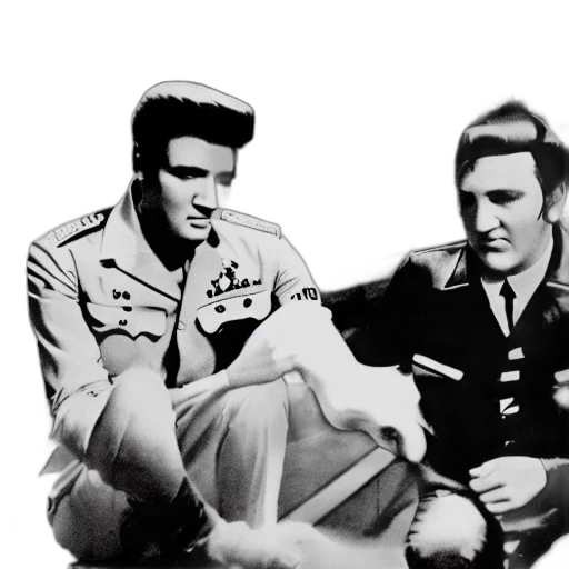 jacket, comic book art, outer space, elvis transparent PNG cut-out