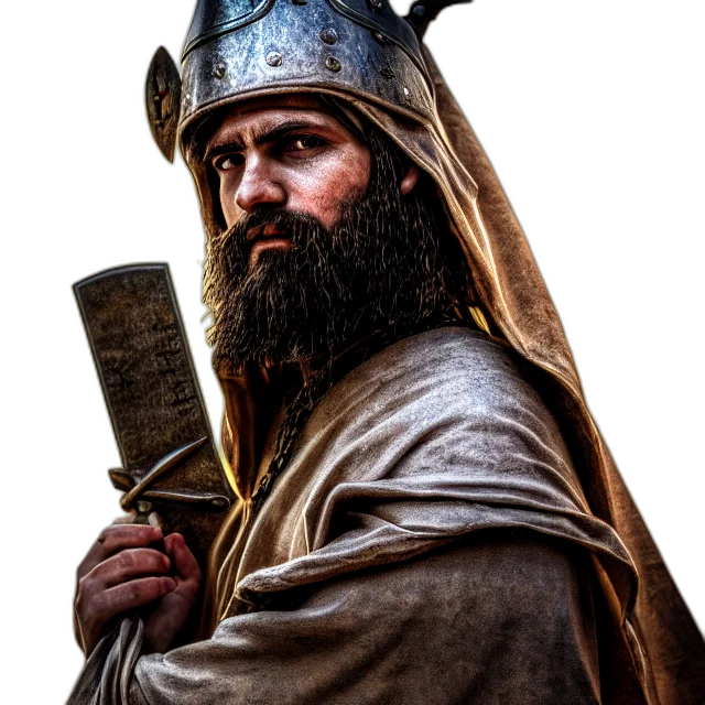sword, staff, hat, crown, photorealistic, fantasy art, concept art, 3d render transparent PNG cut-out