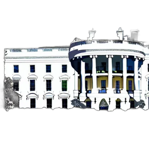 building, crown, 3d render, concept art, photorealistic, cartoon, white, house transparent PNG cut-out