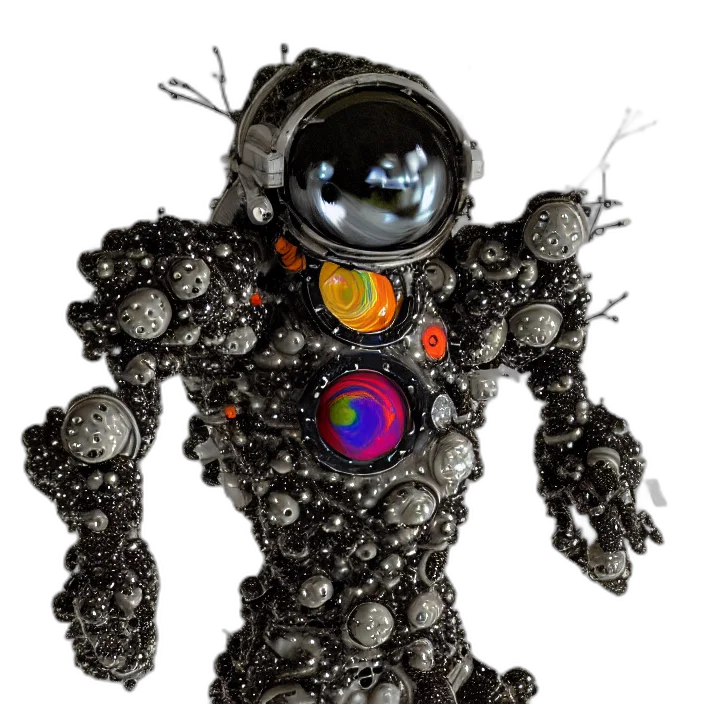 robot, creature, staff, animal transparent PNG cut-out