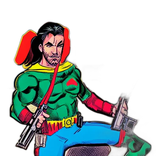 weapon, staff, comic book art, cartoon transparent PNG cut-out