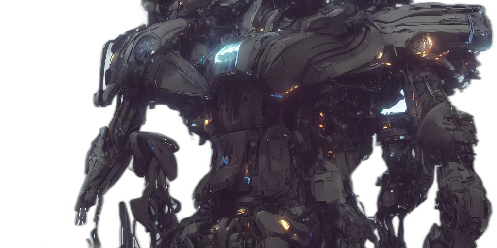 robot, creature, weapon, face transparent PNG cut-out