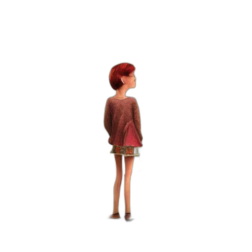 dress, jacket, robot, hair transparent PNG cut-out
