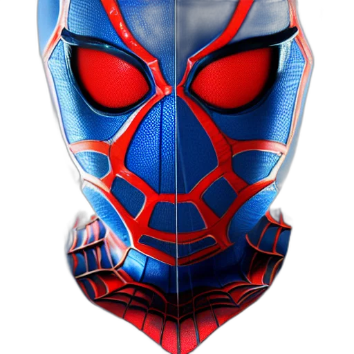 mask, face, 3d render, comic book art transparent PNG cut-out