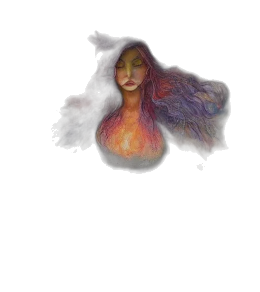 face, mask, hair, dress, fantasy art, watercolor, concept art, pixel art transparent PNG cut-out