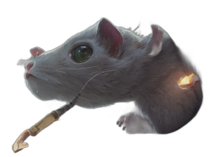 staff, weapon, animal, creature transparent PNG cut-out